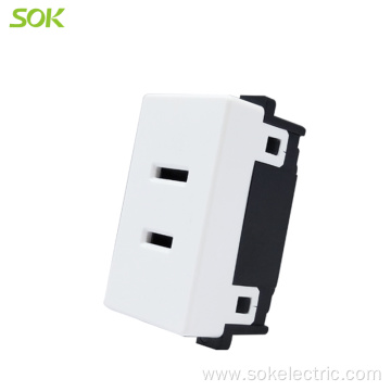 2 Pin Power Outlet Modular sockets Italy white